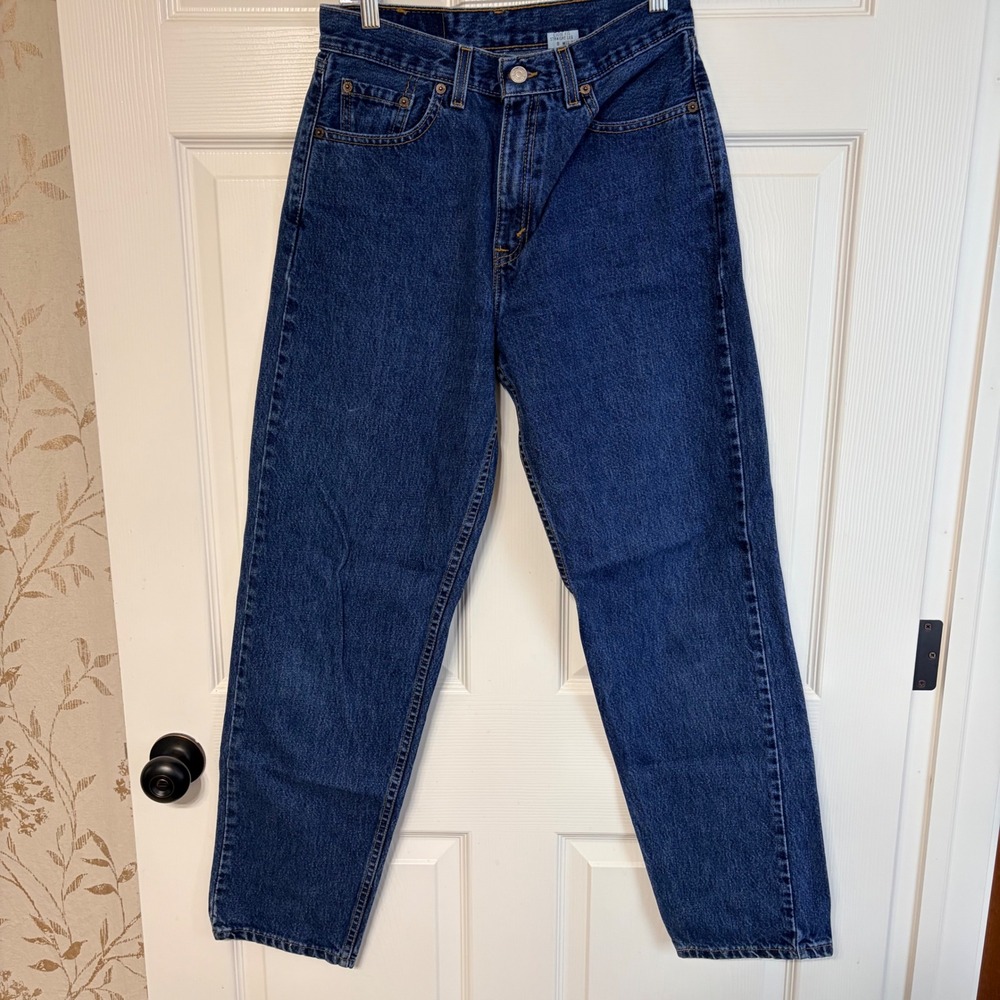Vintage Levis 560 Loose Fit Straight Leg Jeans Made in USA Size 8 MIS M